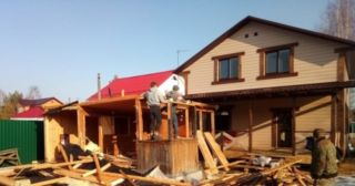 Демонтаж частных домов Канаш, цена от 1628 руб.